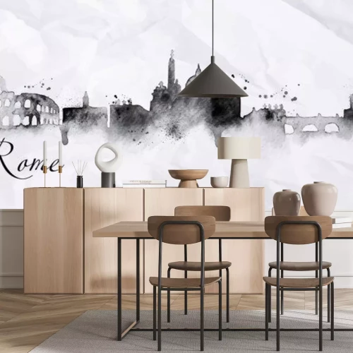 Sticker Silhouette ink Rome