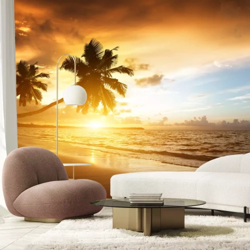 Fototapete Strand in der Karibik