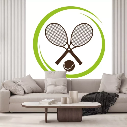 Sticker Sportdesign, Vektorillustration