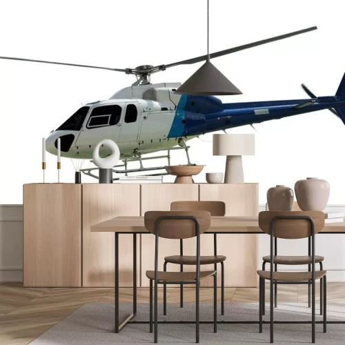 Sticker Reisehubschrauber mit funktionierendem Propeller