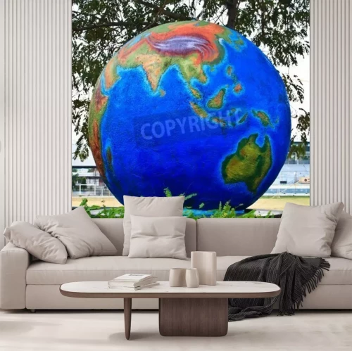 Fototapete Weltkugel 3D