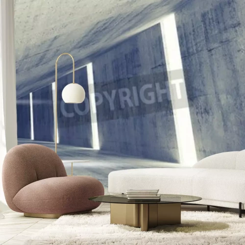 Fototapete Moderner Designer-Tunnel