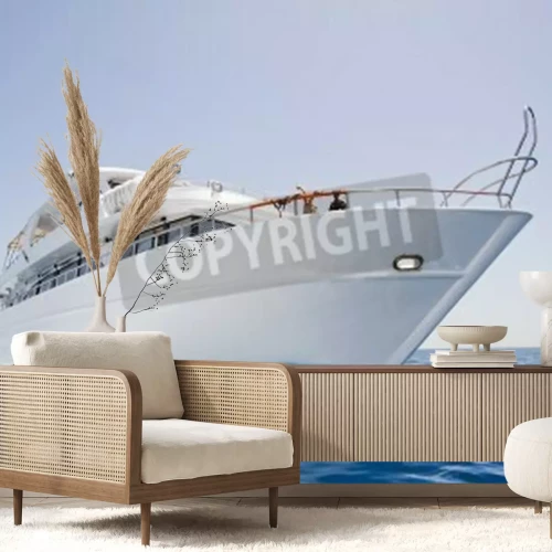 Fototapete Yacht auf See