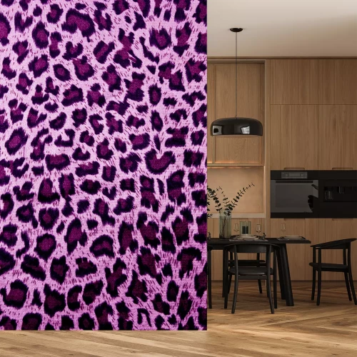 Sticker Violette Gepardenflecken