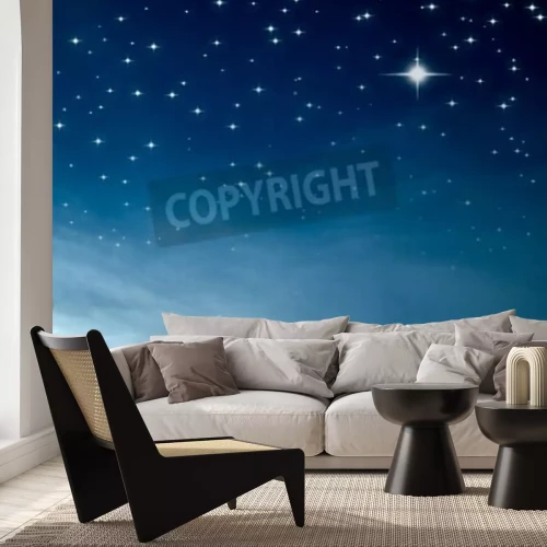 Fototapete Heller Stern