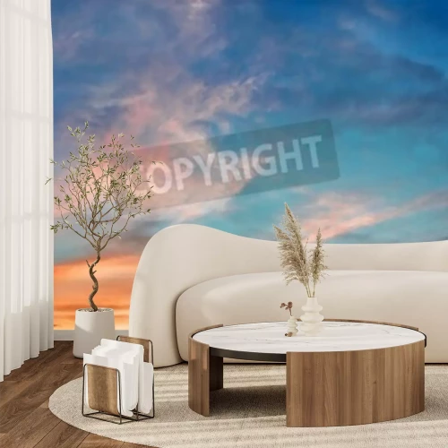 Fototapete Mehrfarbiger Himmel