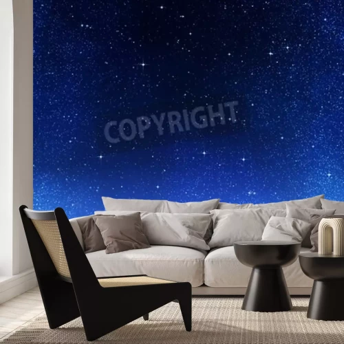 Fototapete Nachtbild mit Sternen