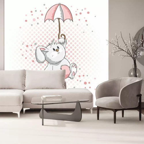 Sticker Nette Kaninchen - pink Details