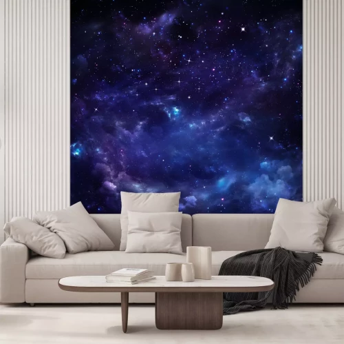 Fototapete Niedlicher Himmel mit Sternen