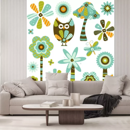 Sticker nette Retro-Set