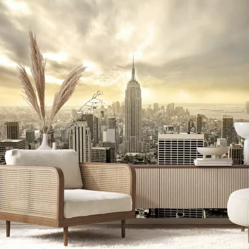 Fototapete Skyline von New York mit dem Empire State Building