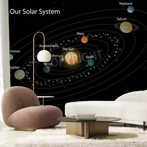 Fototapete Unser Solar System