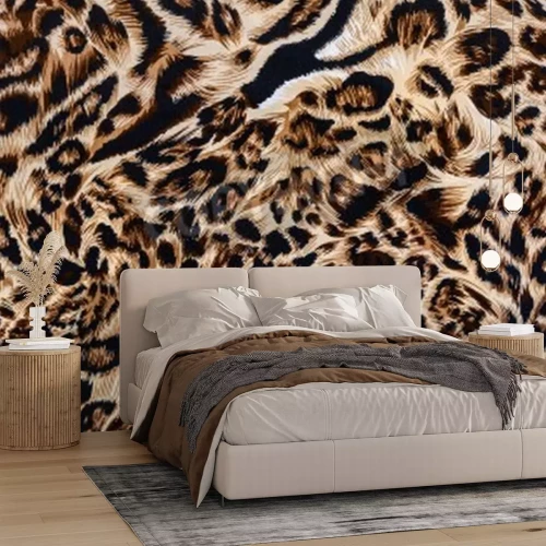 Fototapete Leoparden-muster