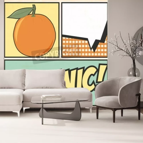 Fototapete Comic-Pop-Art-Thema