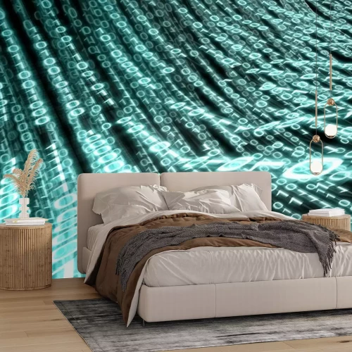 Fototapete Räumliches Binärsystem