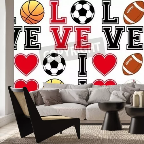 Fototapete Sportliche Leidenschaft