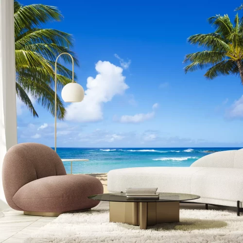 Fototapete Tropischer Strand auf Hawaii