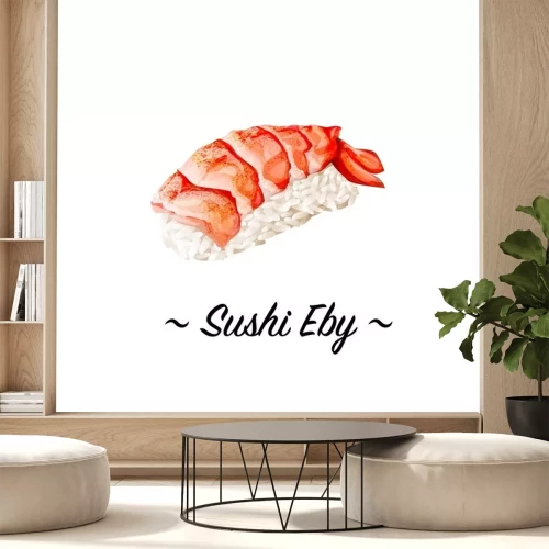 Sticker Sushi mit Fisch und Reis
