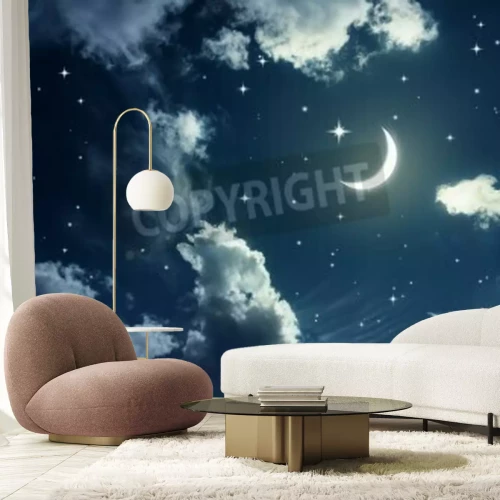 Fototapete Schöner gestirnter Himmel