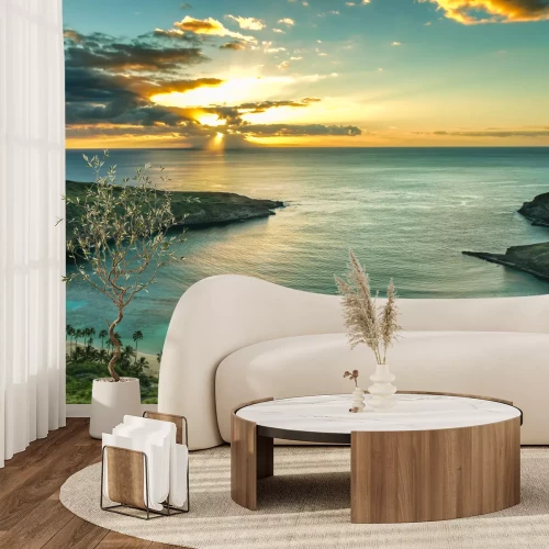 Fototapete Hawaii und Sonnenaufgang