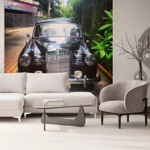 Fototapete Vintage Auto