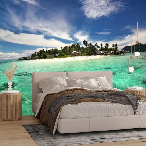 Fototapete Tropen und klares Wasser