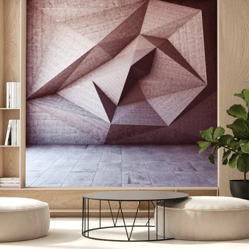 Fototapete 3D violett