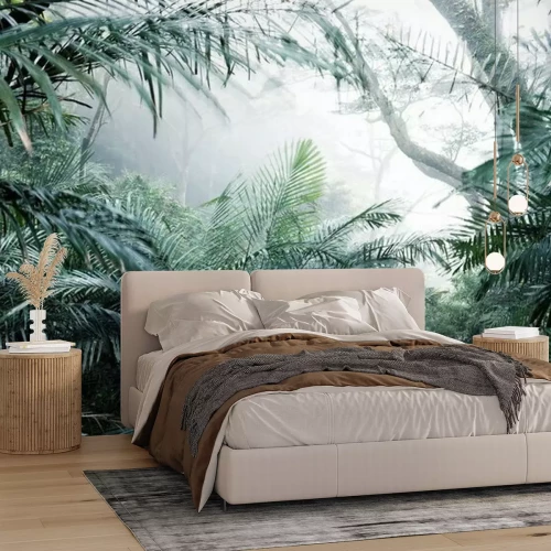 Fototapete Tropen in dunklen Farben