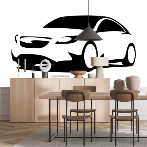Sticker Auto Silhouette modern