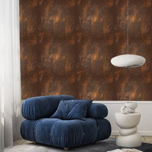 Tapete abstrakte nahtlose Textur angerosteten Metall