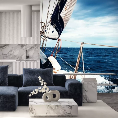 Fototapete Yachtausflug
