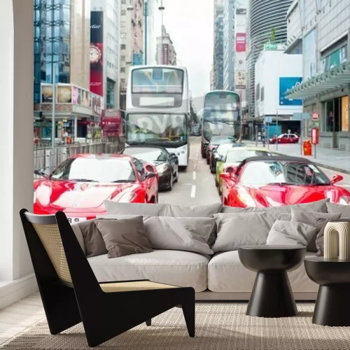 Fototapete Roter Ferrari