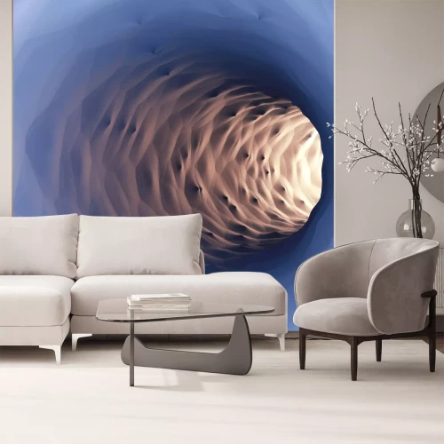 Fototapete Abstrakter Tunnel mit Licht