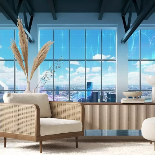 Fototapete Fenster new york