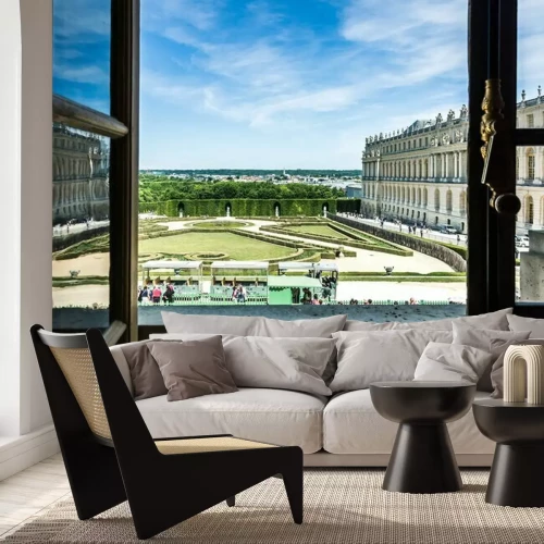 Fototapete Paris und Schloss Versailles