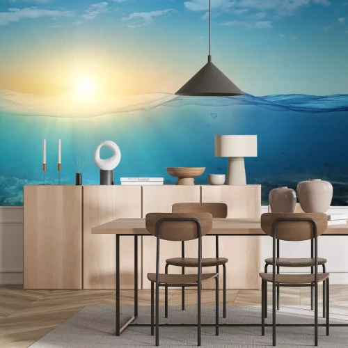 Sticker Unterwasser-Hintergrund