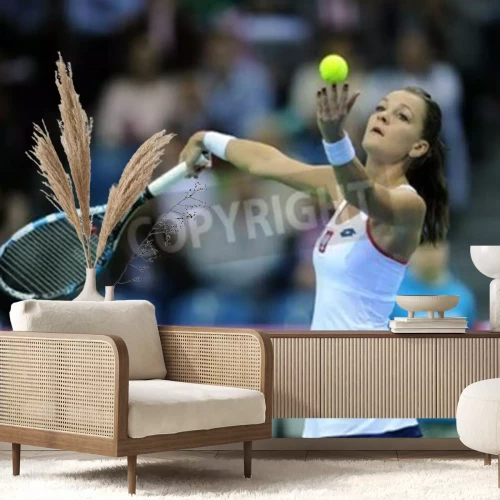 Fototapete Tennis Agnieszka Radwańska