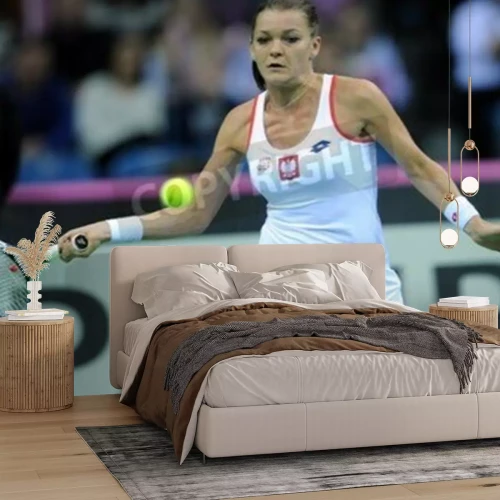 Fototapete Tennis Spiel von Radwańska