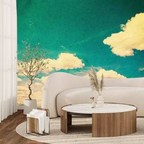 Fototapete Vintage-Himmel