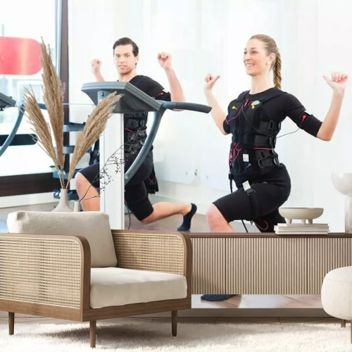 Fototapete Fitnesstraining EMS