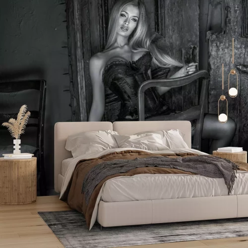 Fototapete Akt einer sexy Frau