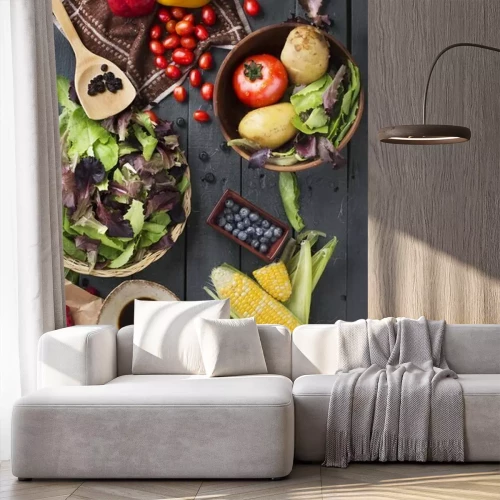 Fototapete Herbstliches Gemüse