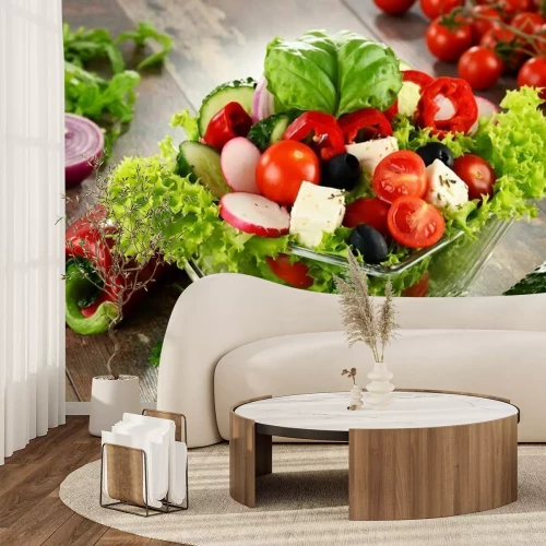Fototapete Gemüsesalat