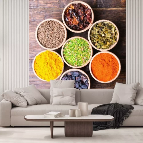 Fototapete Gewürze in der Küche