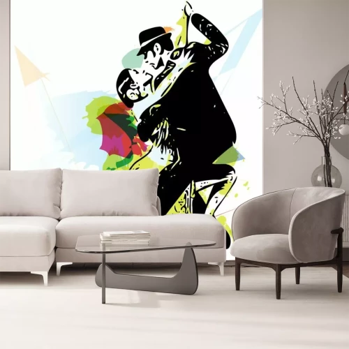 Fototapete Latino Dancing couple