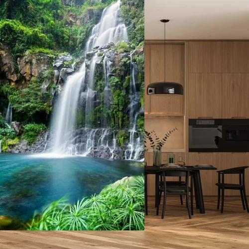 Fototapete Kaskadenwasserfall