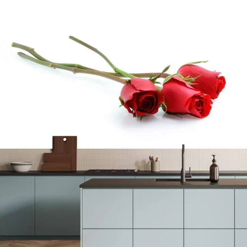 Sticker Drei Rosen ohne Blätter