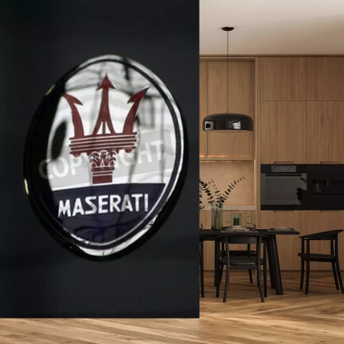 Fototapete Logo von Maserati
