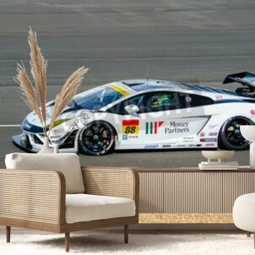 Fototapete Autorennen Lamborghini GT300
