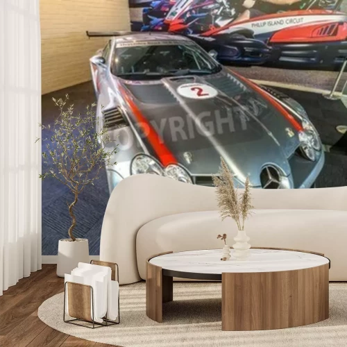 Fototapete Mercedes SLR McLaren Rennwagen